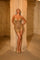 Cocktail Dresses Mini Short Cocktail Slit Dress Gold