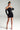 Cocktail Dresses Fitted Short Velvet Sequin Cocktail Dress Black