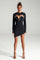 Cocktail Dresses Short Beaded Homecoming Short Cocktail Dress Black