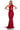 Formal Dresses Long Sleeveless Fitted Formal Dress Deep Red
