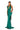 Formal Dresses Long Sleeveless Fitted Formal Dress Emerald