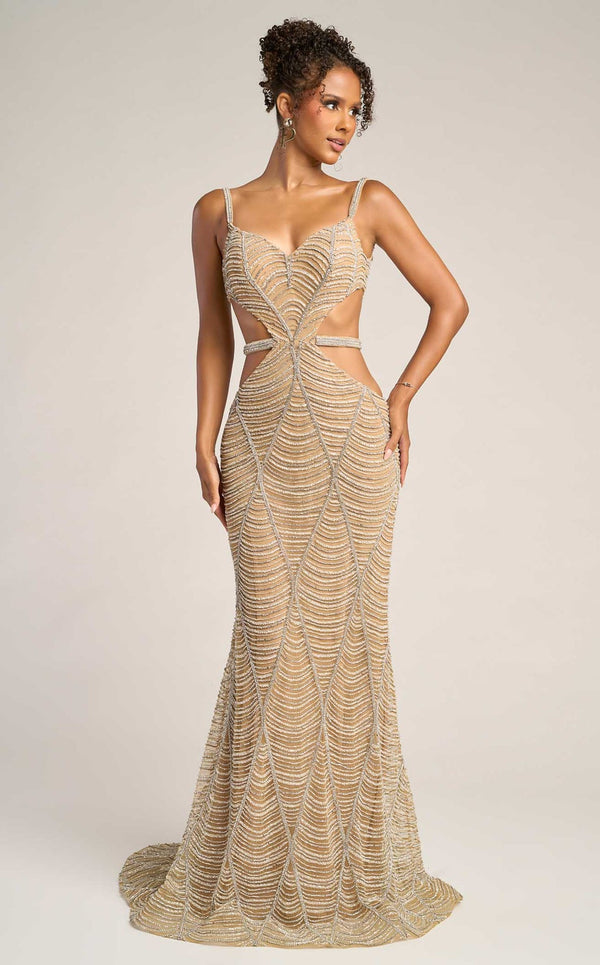 Sweetheart Gown Beaded Prom Dress by Portia and Scarlett PS26455C