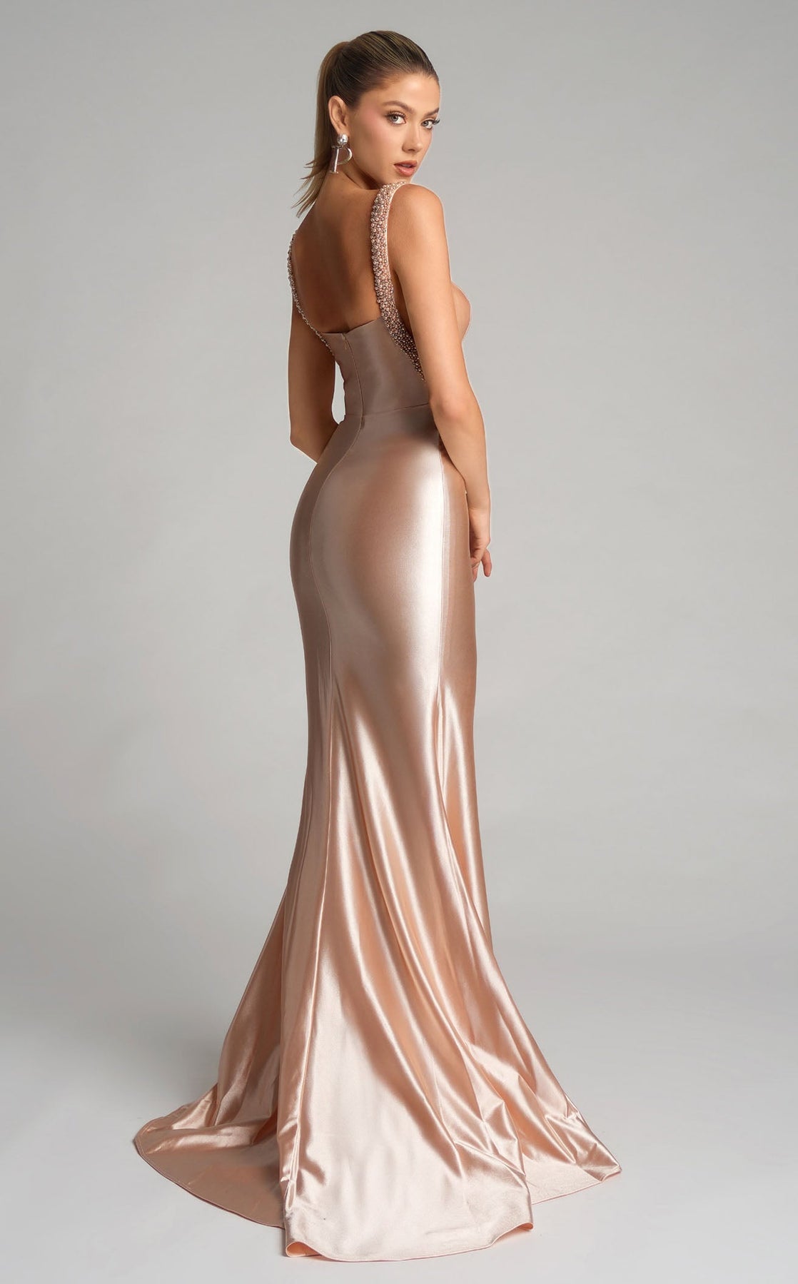 Prom Dresses Long Formal Evening Prom Dress Champagne