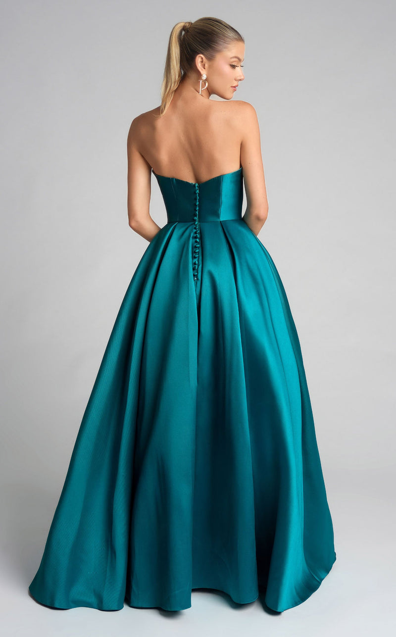 Prom Dresses Long A Line Formal Prom Dress Portia and Scarlett XO110 Emerald