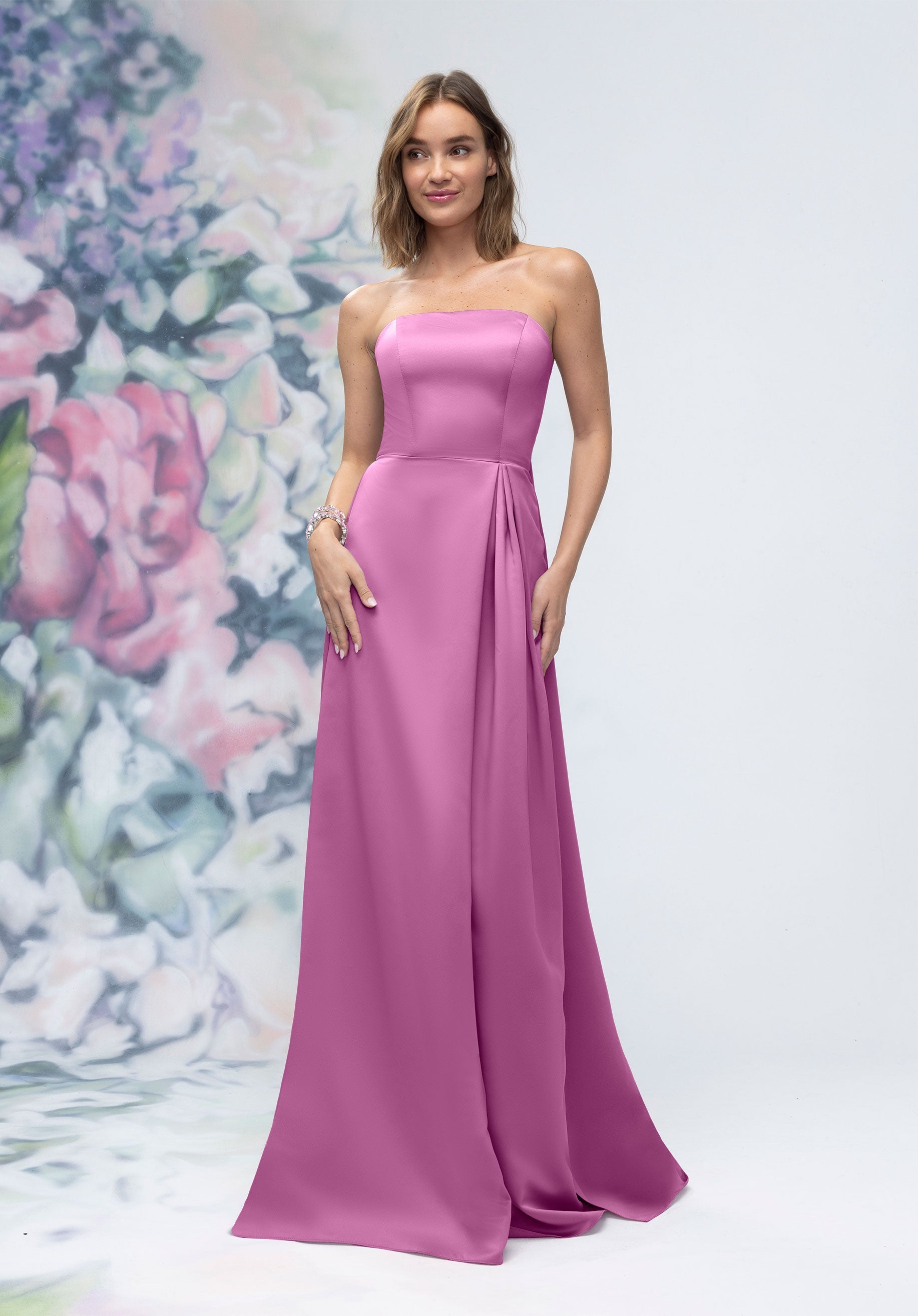 Formal Dresses Long Evening Formal Dress Primrose-Satin-3030014-Pleated
