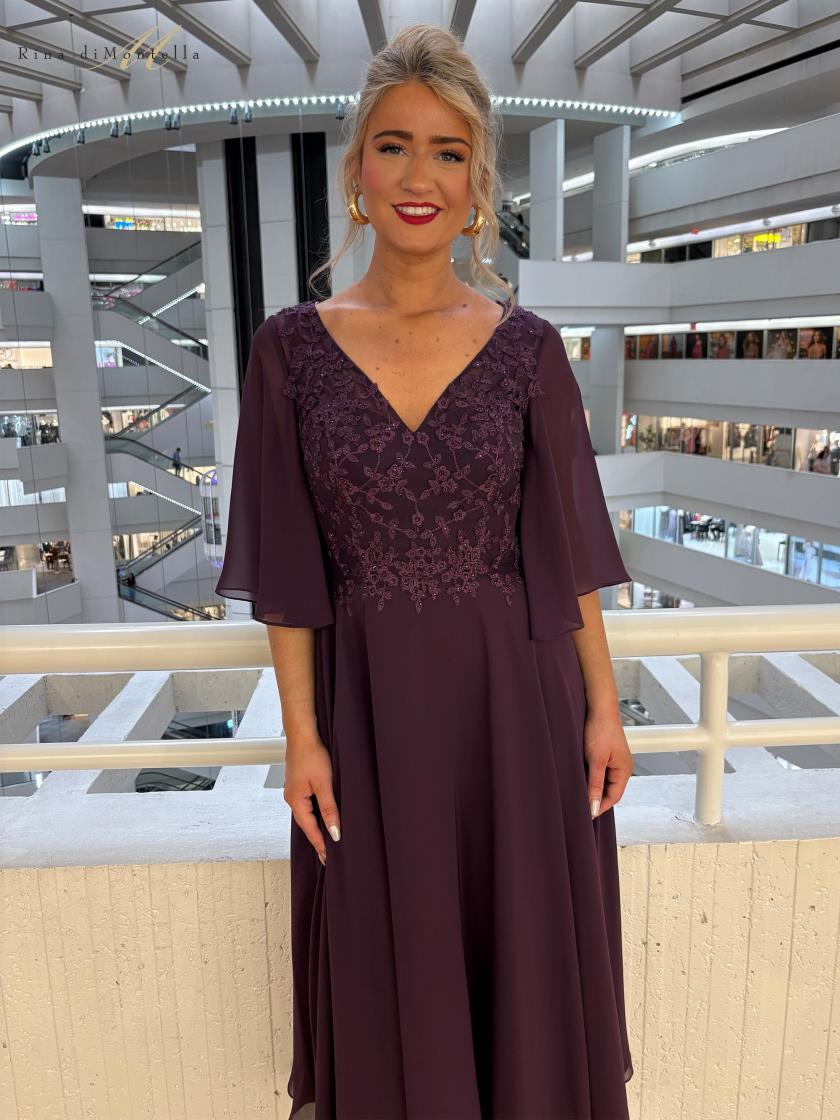 Rina di Montella RD228 Short Mother of the Bride Cocktail Dress