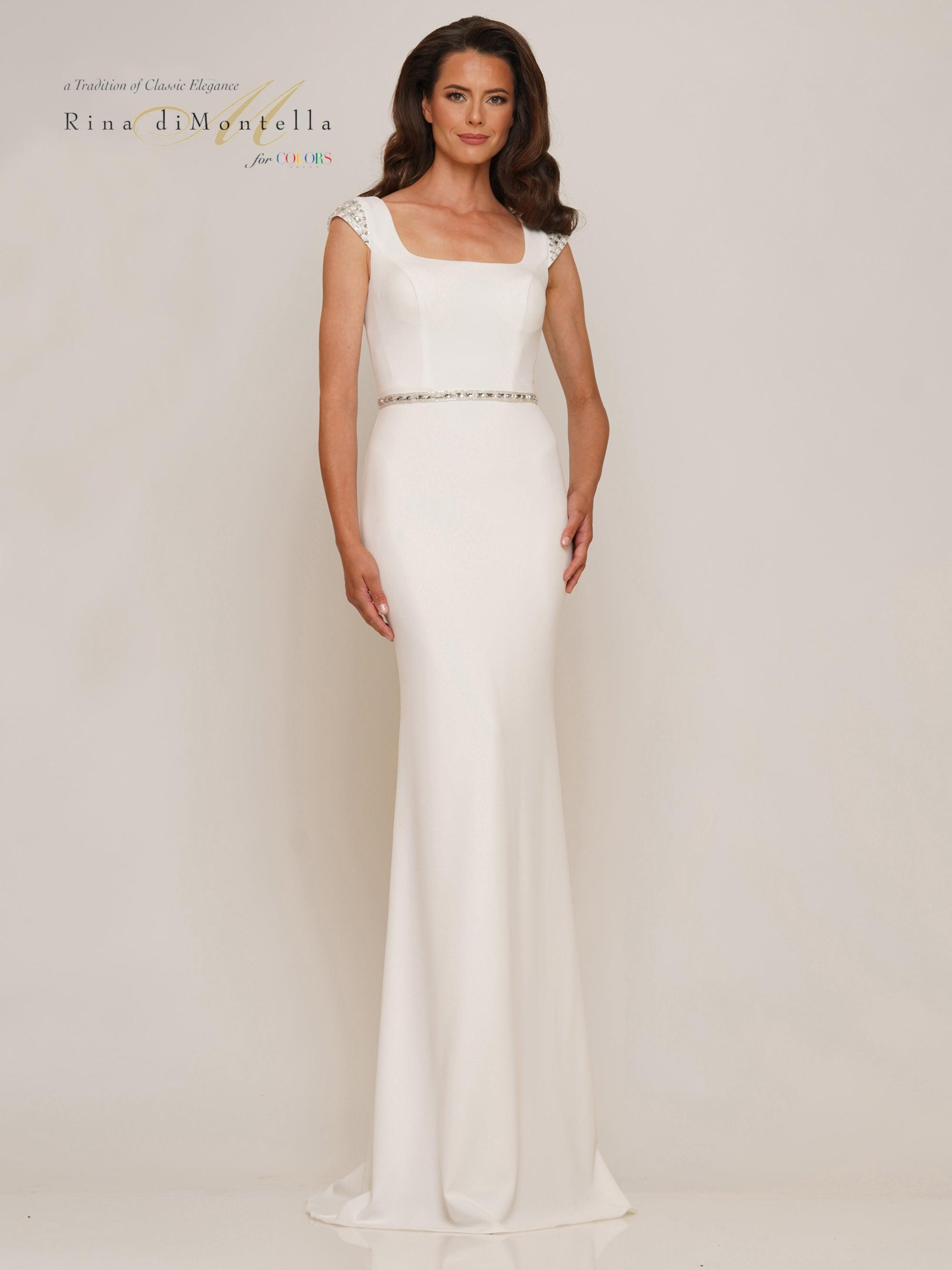 Rina di Montella Long Mother of the Bride Gown 2762