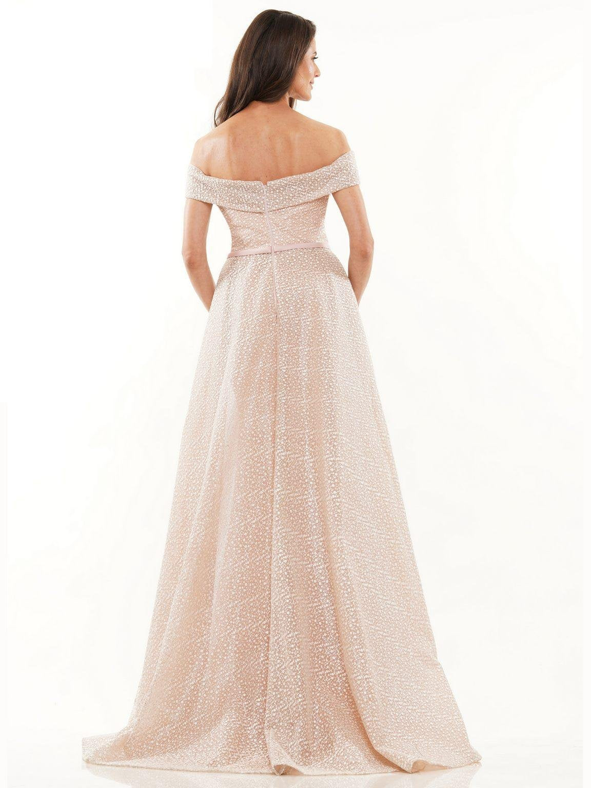 Formal Dresses Long Off Shoulder Formal Dress Dusty Rose 