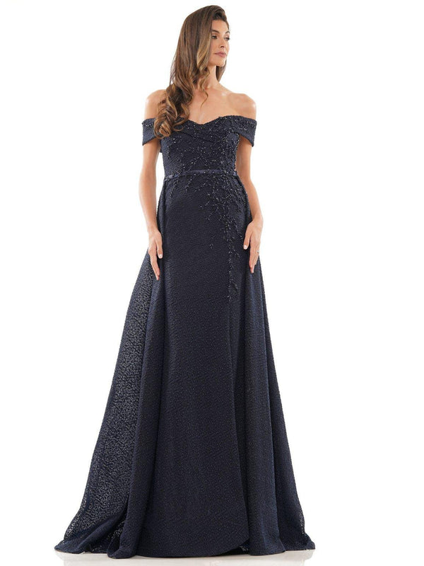 Rina di Montella 2804 Long Off Shoulder Formal Dress