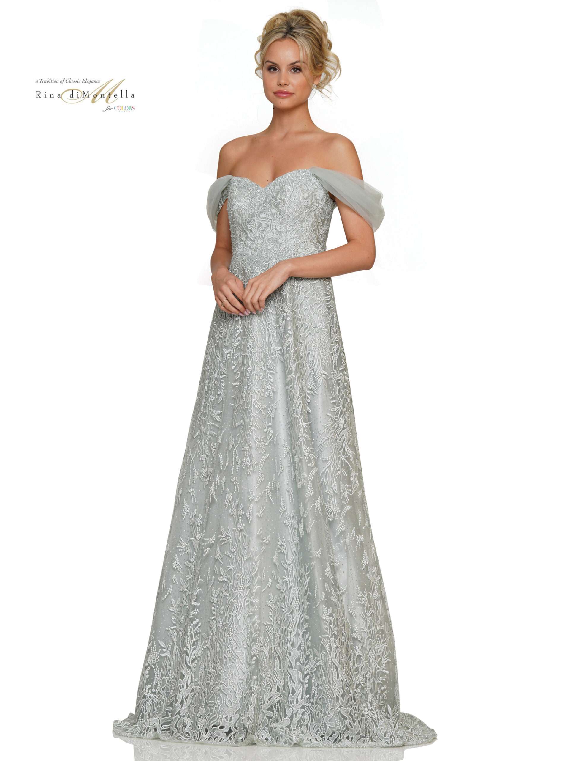 Rina di Montella RD2902 Long Formal Beaded Dress