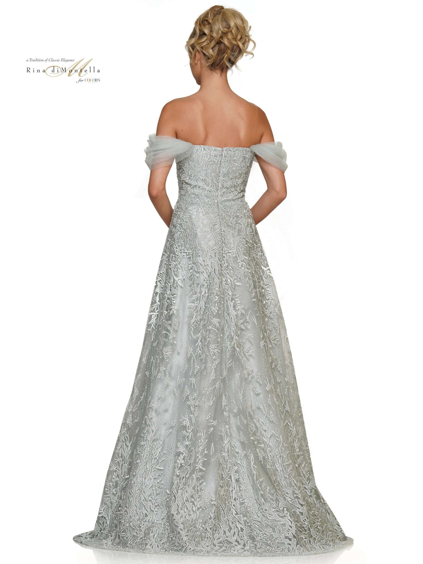 Rina di Montella RD2902 Long Formal Beaded Dress