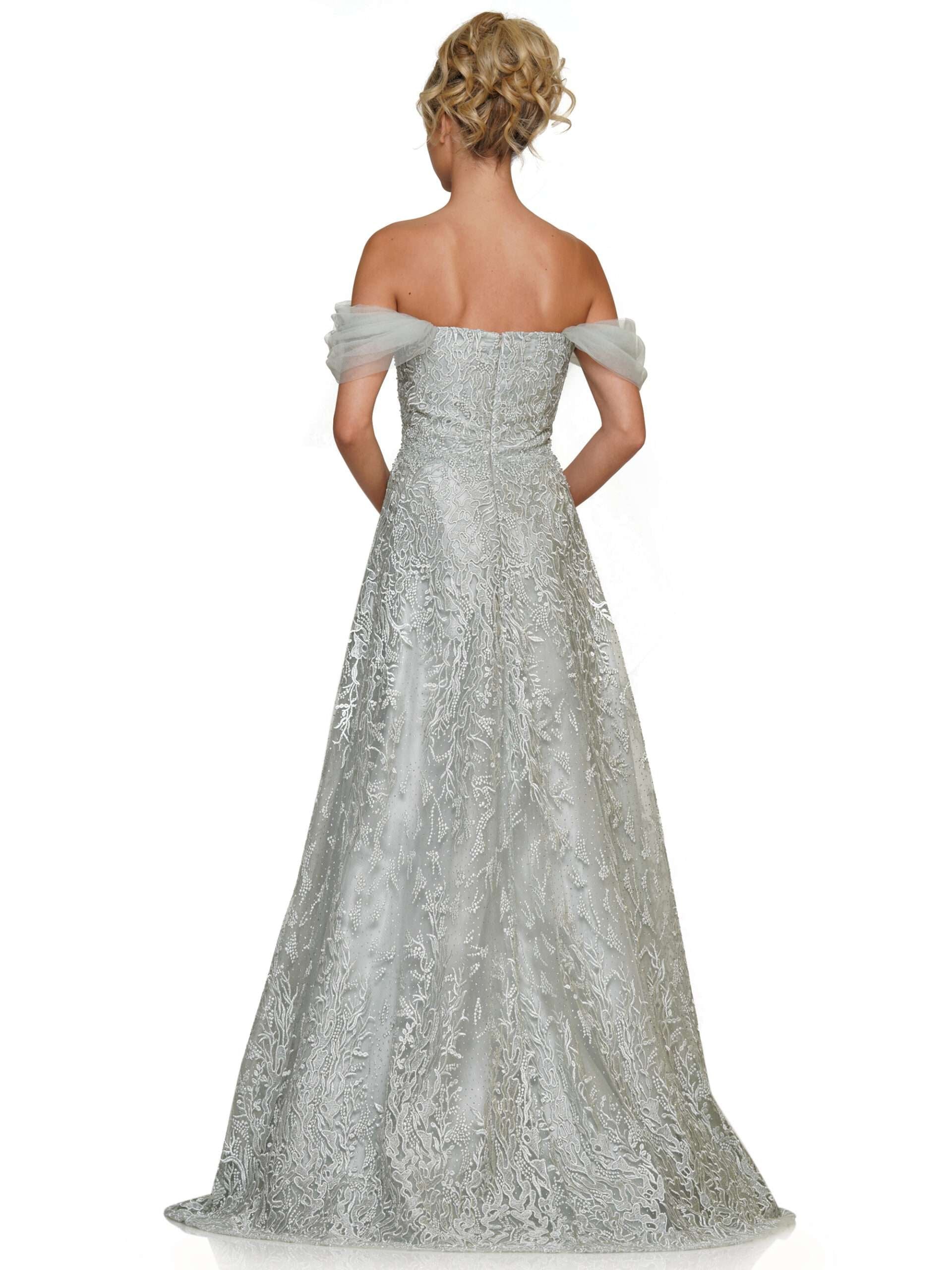 Formal Dresses Long Formal Beaded Dress Sea GlassFormal Dresses Long Formal Beaded Dress Sea Glass