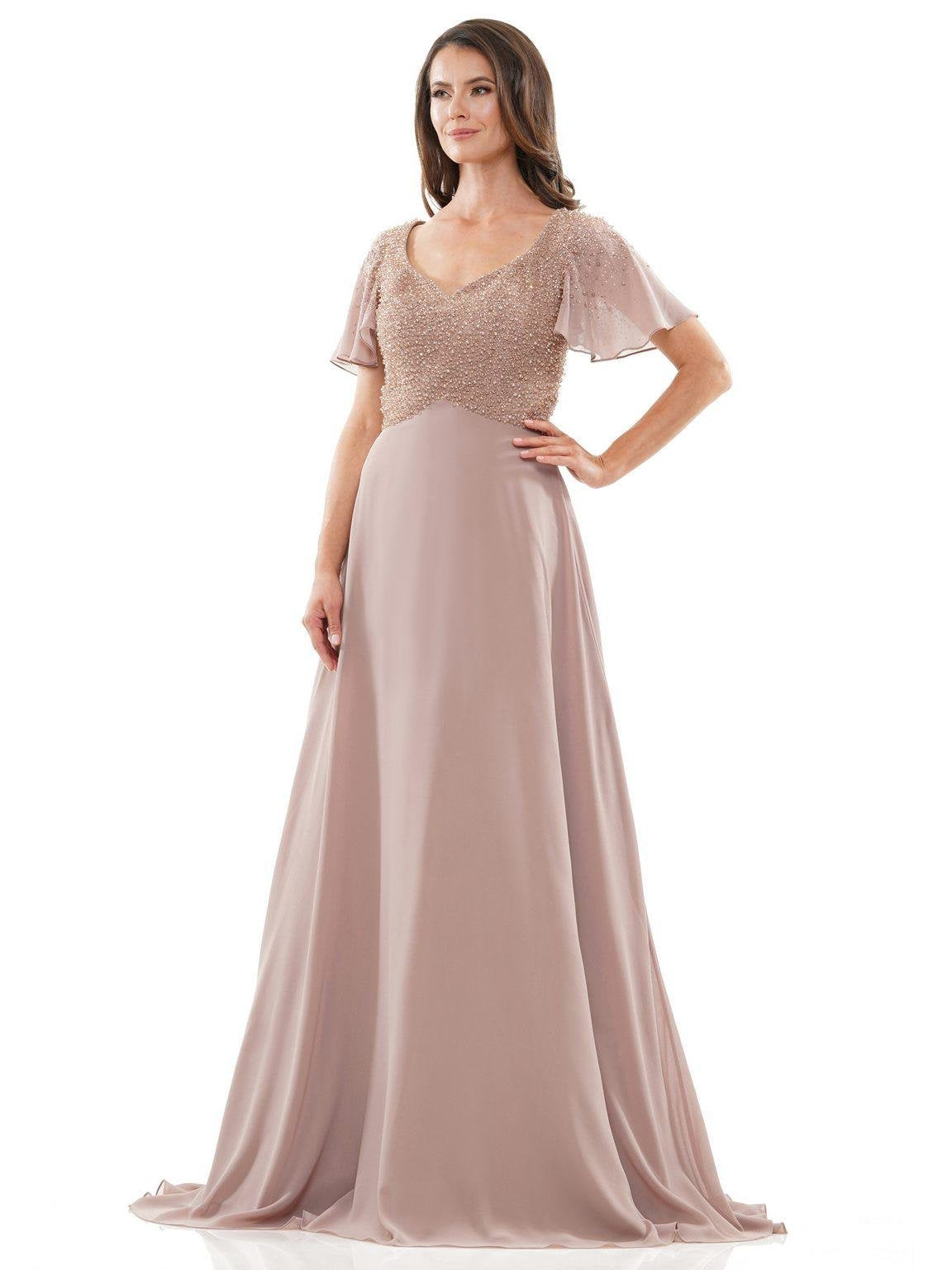Mother of the Bride Dresses Long Mother of the Bride Formal Dress Taupe