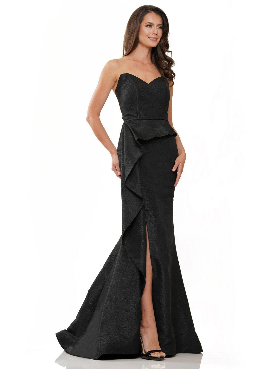 Formal Dresses Long Strapless Formal Dress Black
