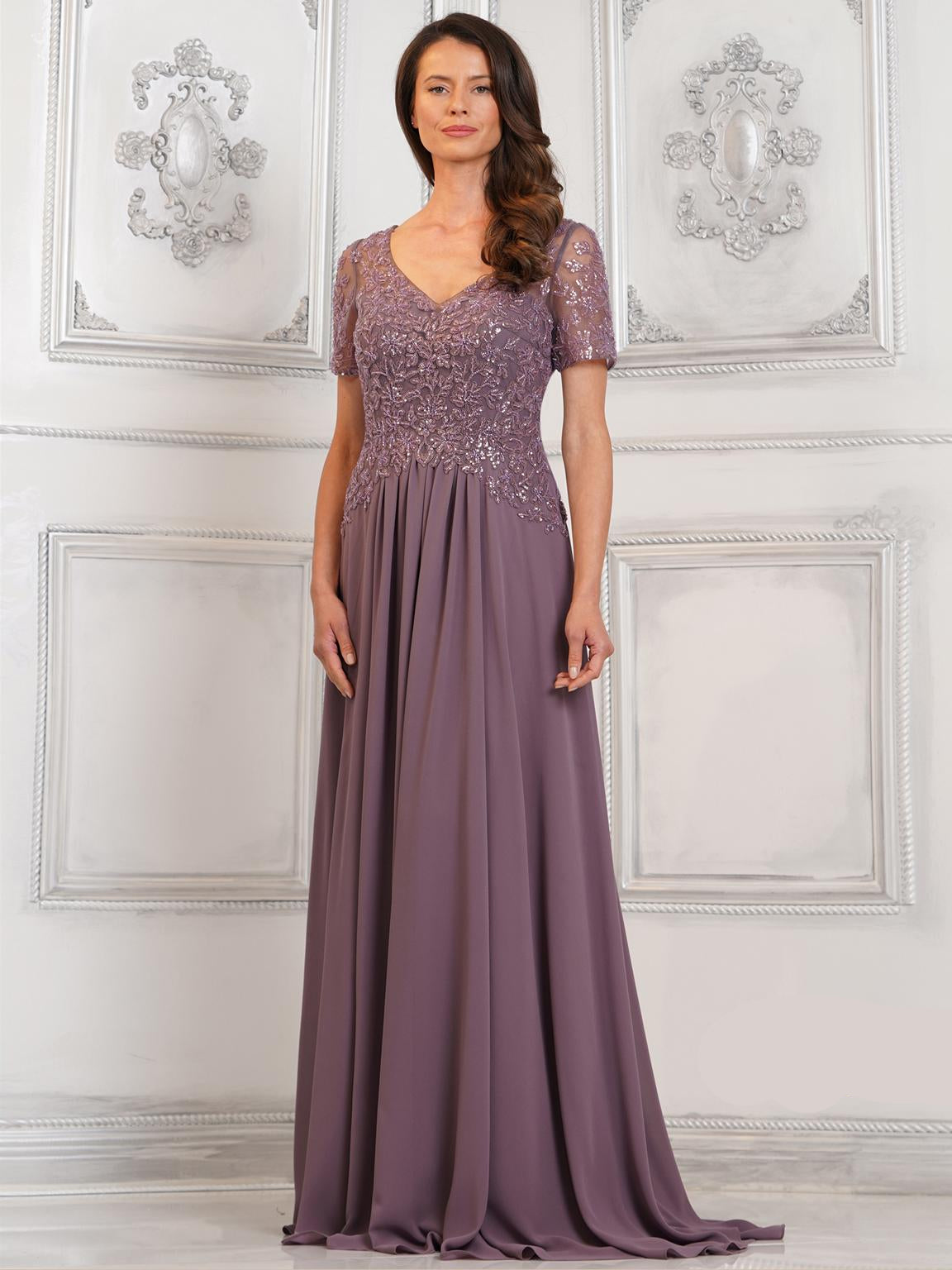 Mother of the Bride Dresses Mother of the Bride A Line Long Dress Victorian Lilac
