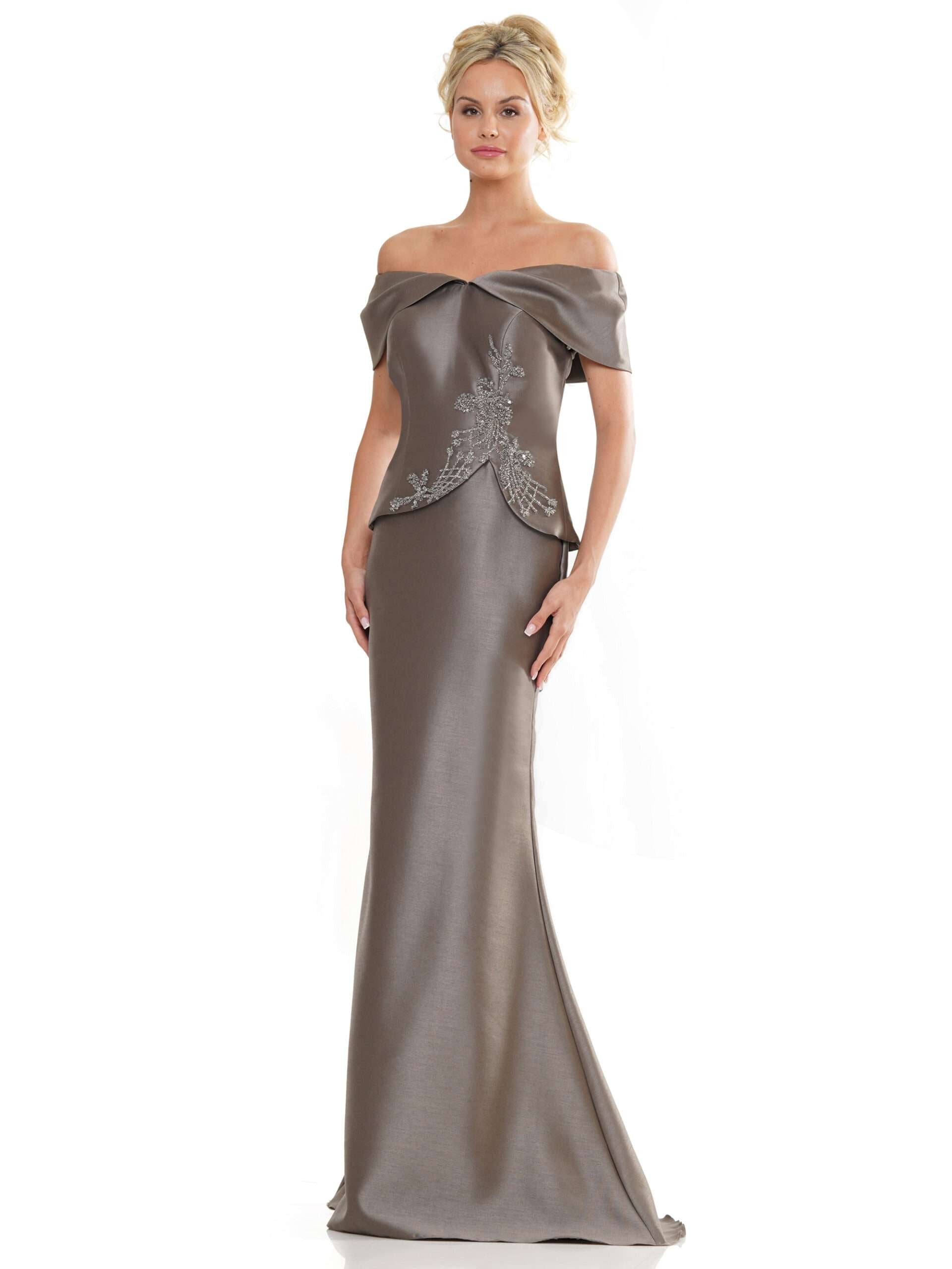 Formal Dresses Long Formal Mermaid Dress Gunmetal