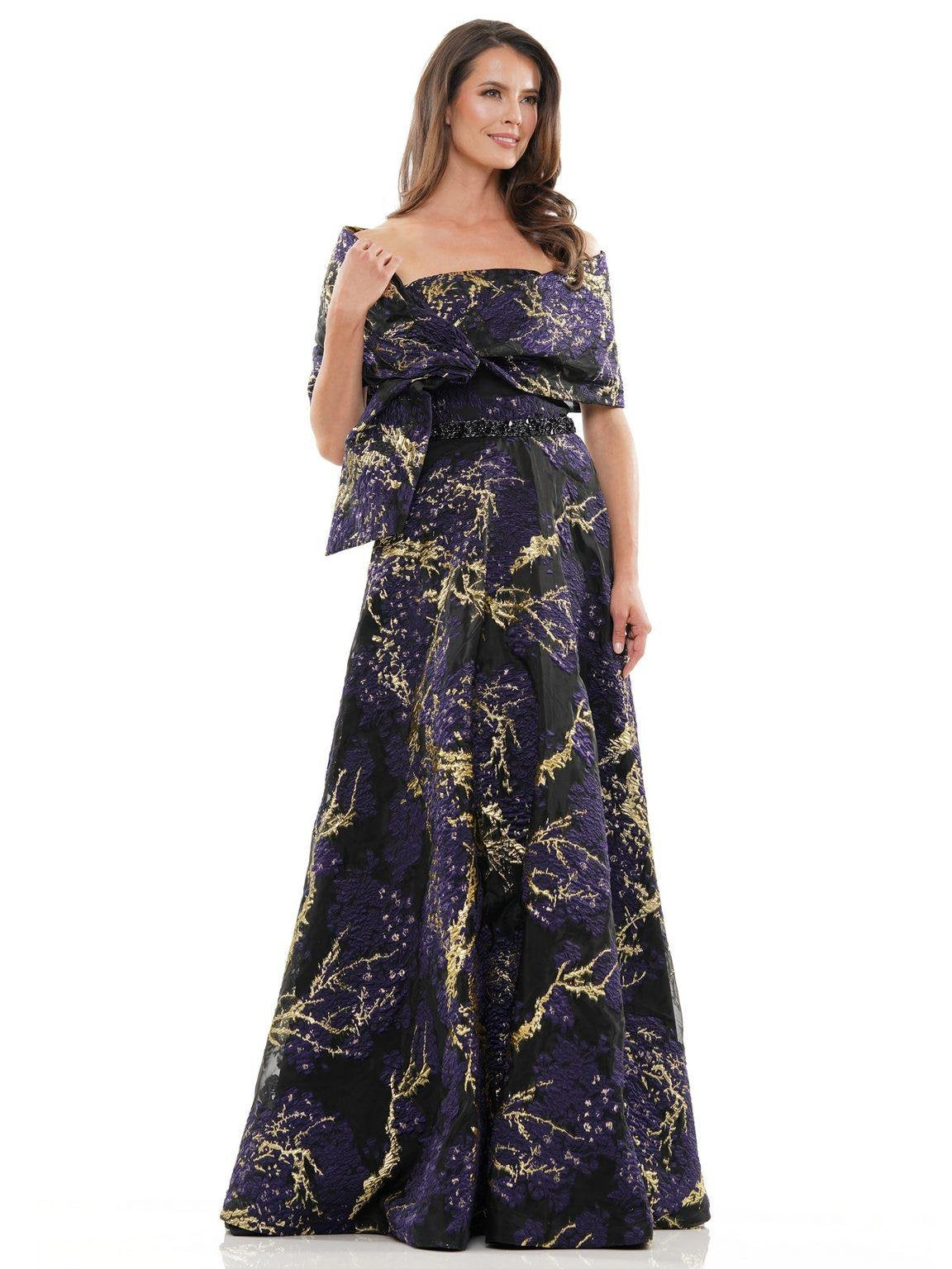 Formal Dresses Long Formal Evening Dress Violet Multi