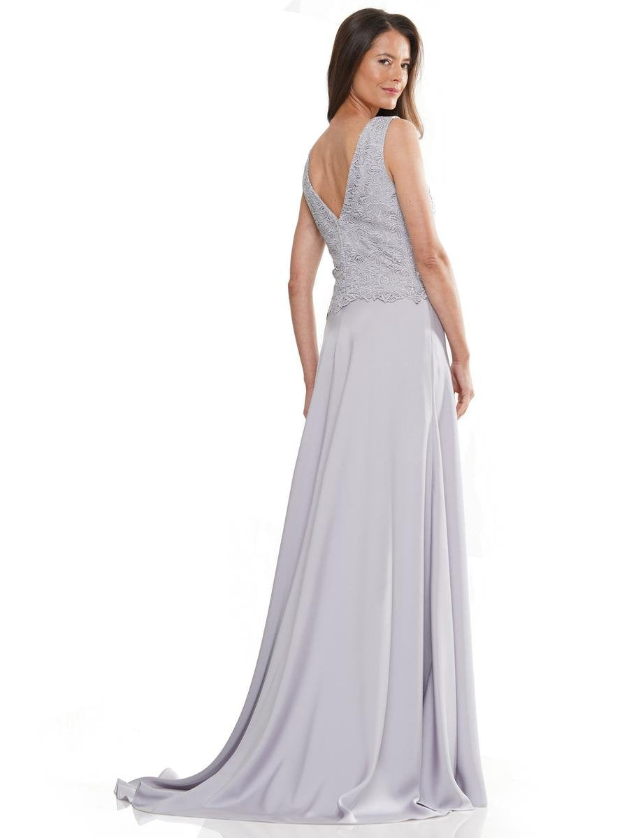 Formal Dresses Long A Line Skirt Formal Gown Silver