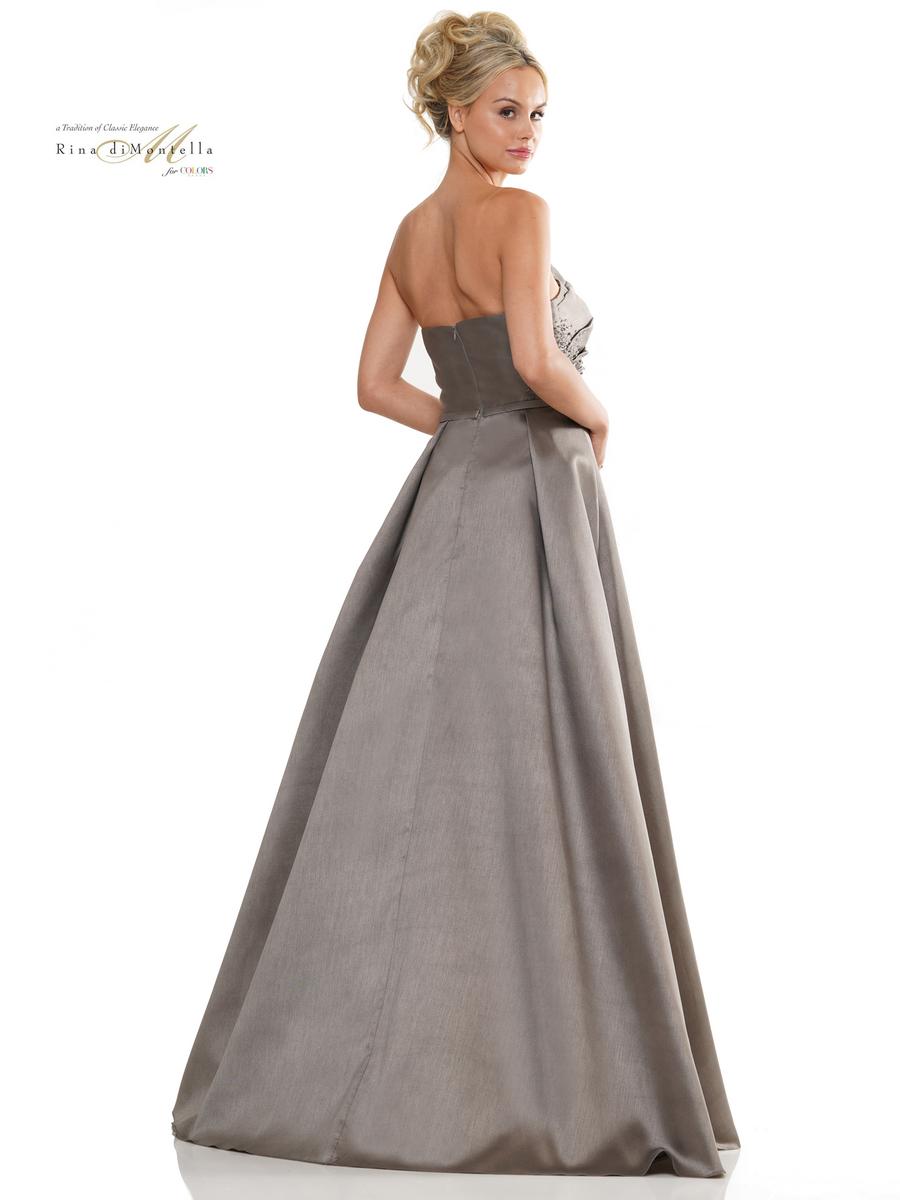 Rina di Montella RD2981 Long A Line Formal Gown