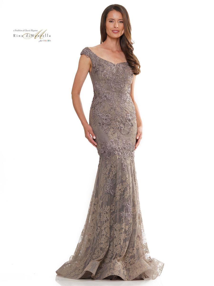 Rina di Montella RD2996 Fitted Long Formal Dress