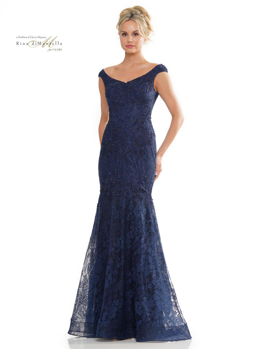 Rina di Montella RD2996 Fitted Long Formal Dress
