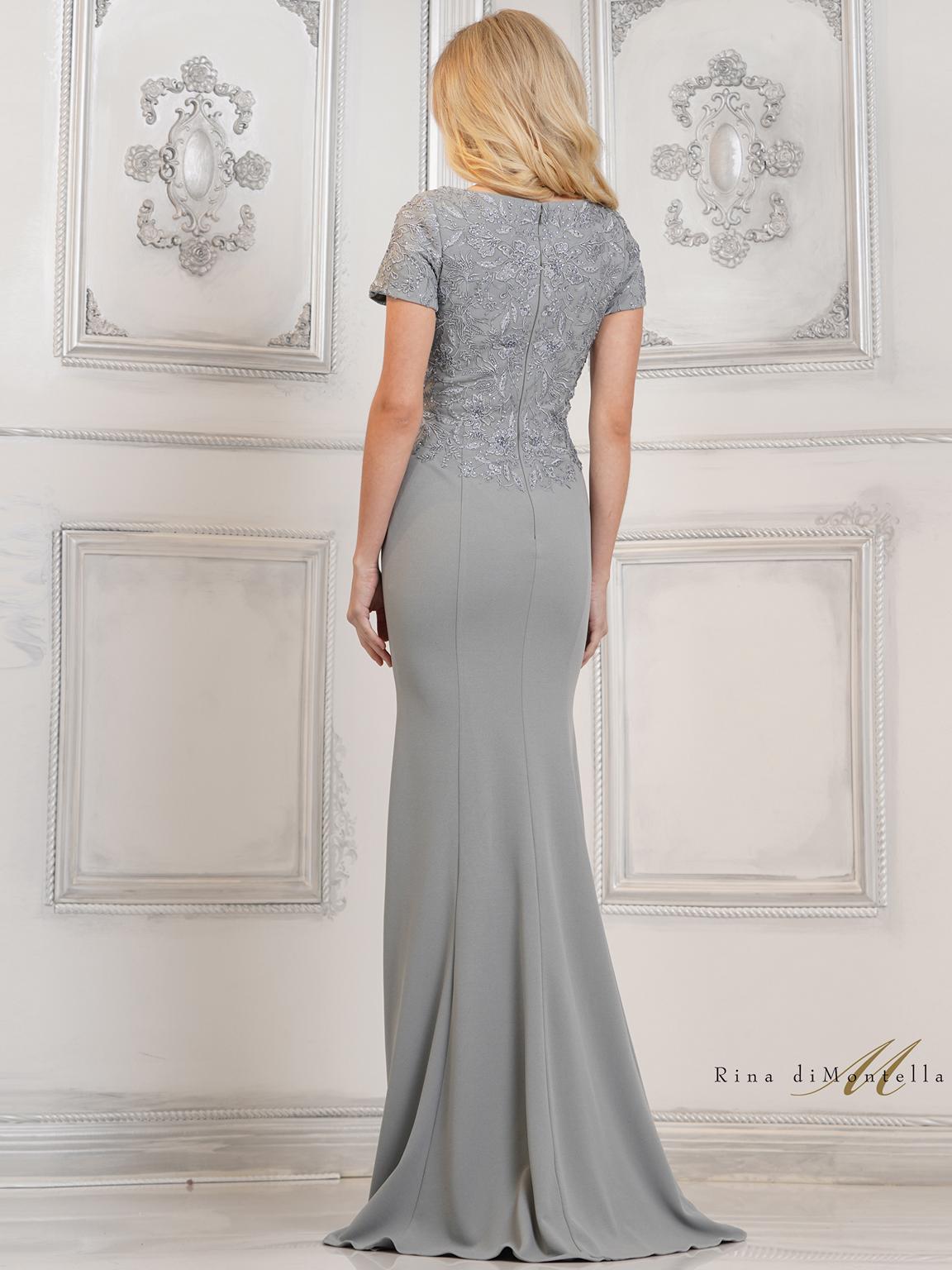 Rina di Montella RD3112 Beaded Formal Evening Long Dress
