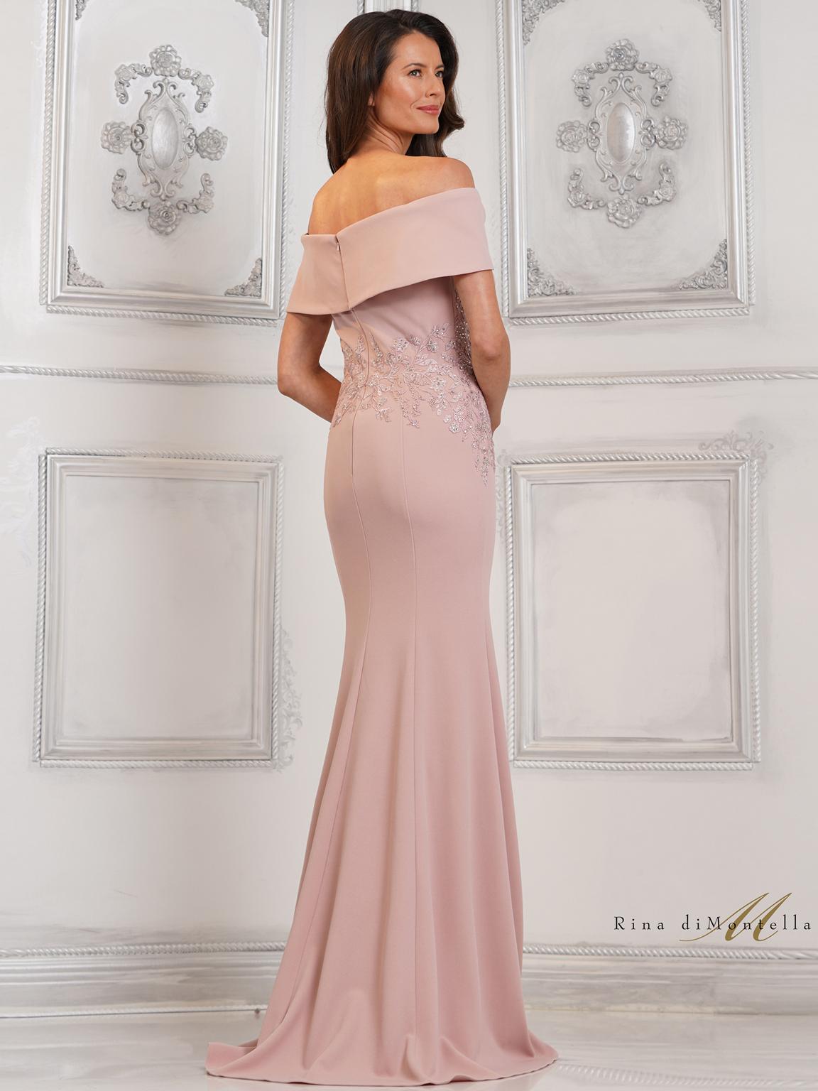 Rina di Montella RD3114 Long Formal Fitted Evening Dress