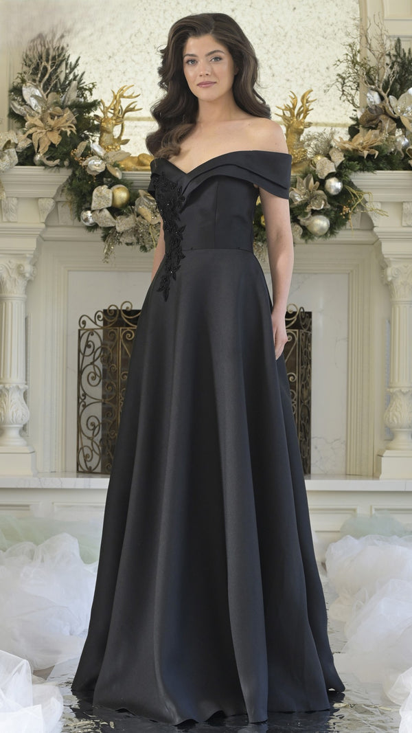 Rina di Montella RD3218 Formal Long A Line Evening Dress