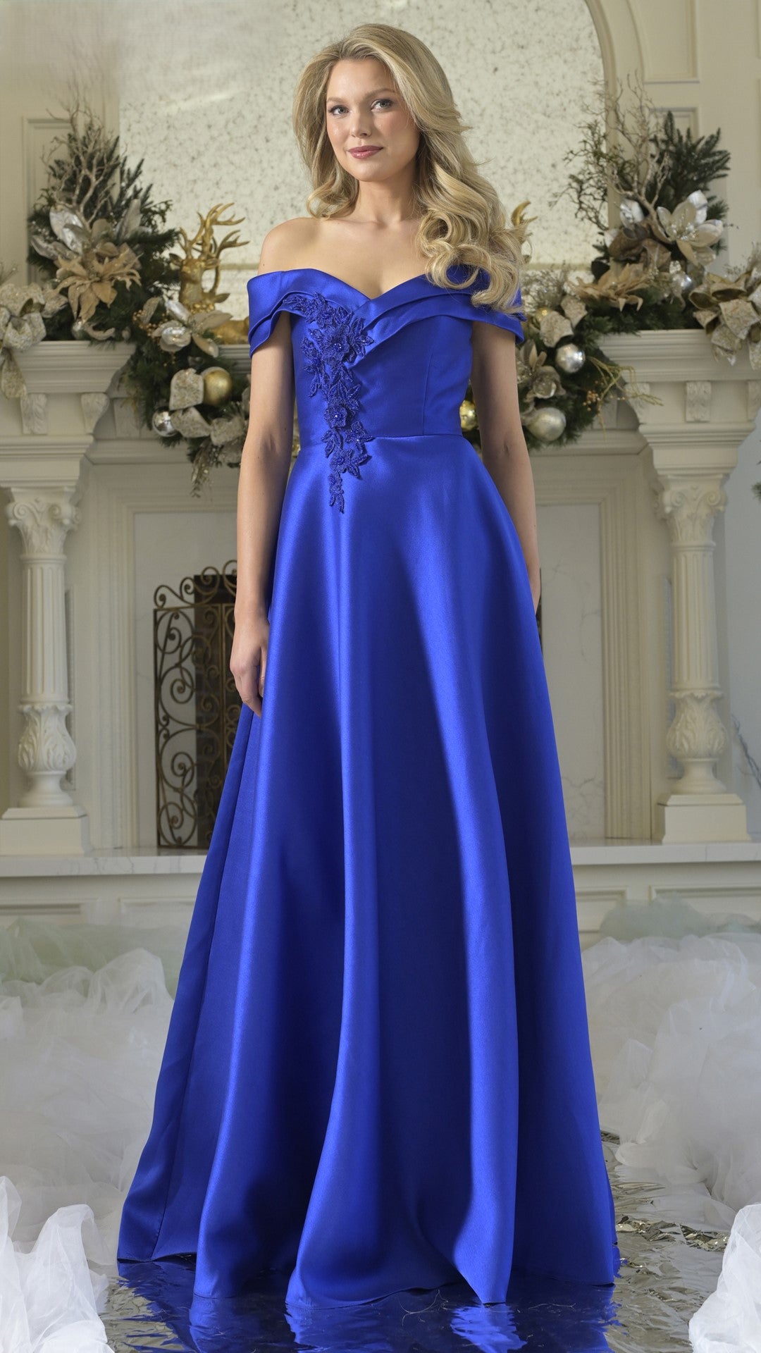 Rina di Montella RD3218 Formal Long A Line Evening Dress