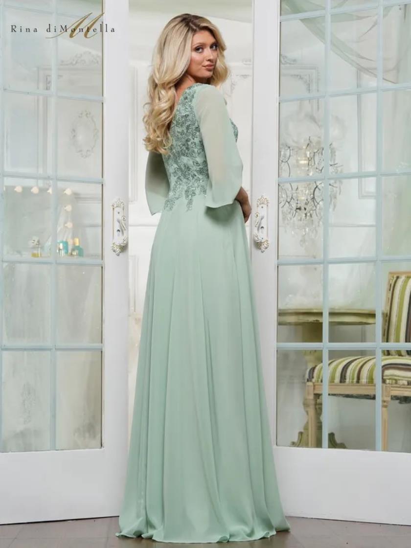Rina di Montella RD3241 Long Beaded Formal Dress