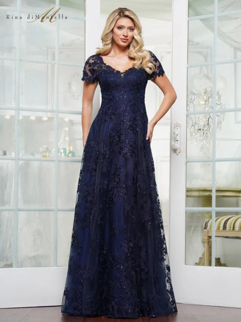 Rina di Montella RD3248 Long Mother of the Bride Formal Dress