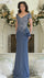Mother of the Bride Dresses Long Formal Ruffle Evening Mother of the Bride Dress Deep Royal