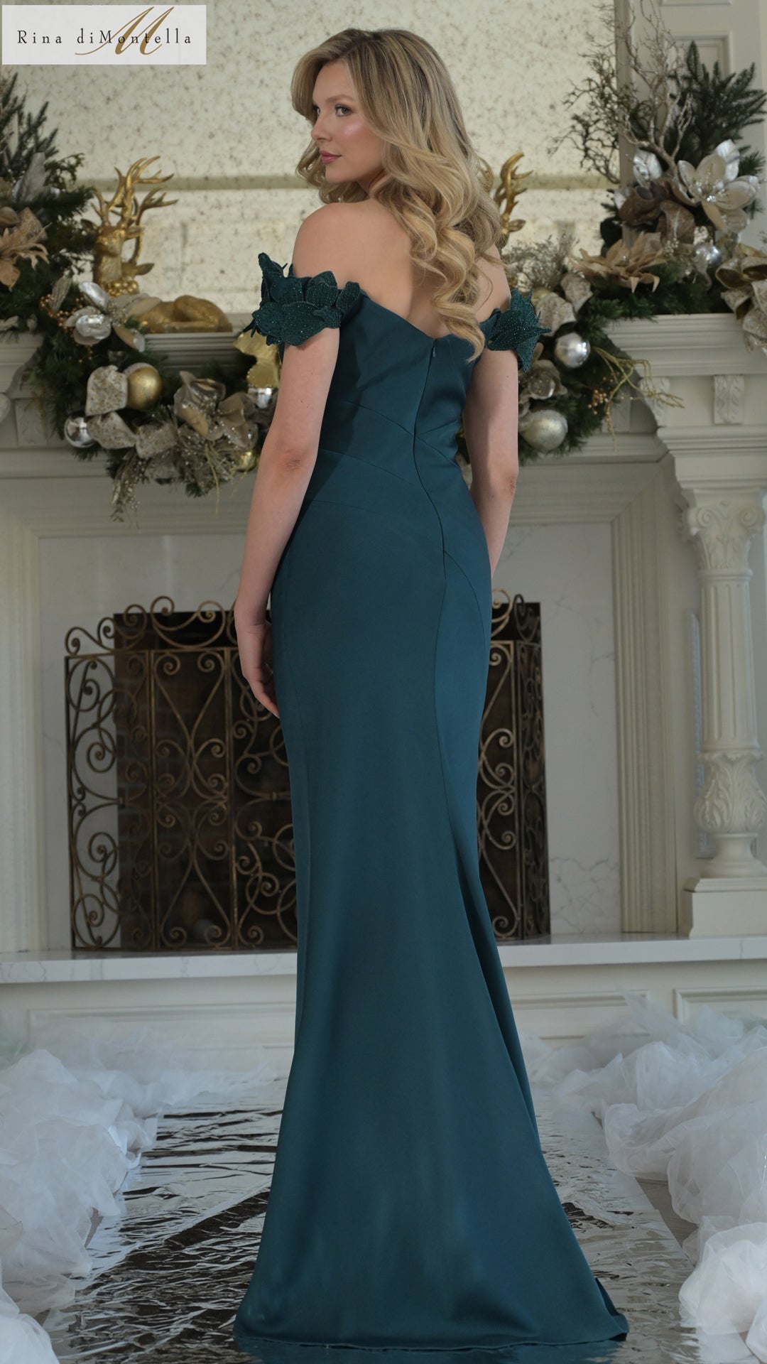 Rina di Montella RD3325 Fitted Long Evening Formal Prom Dress