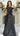 Formal Dresses Long Evening Formal Pleated Dress Black