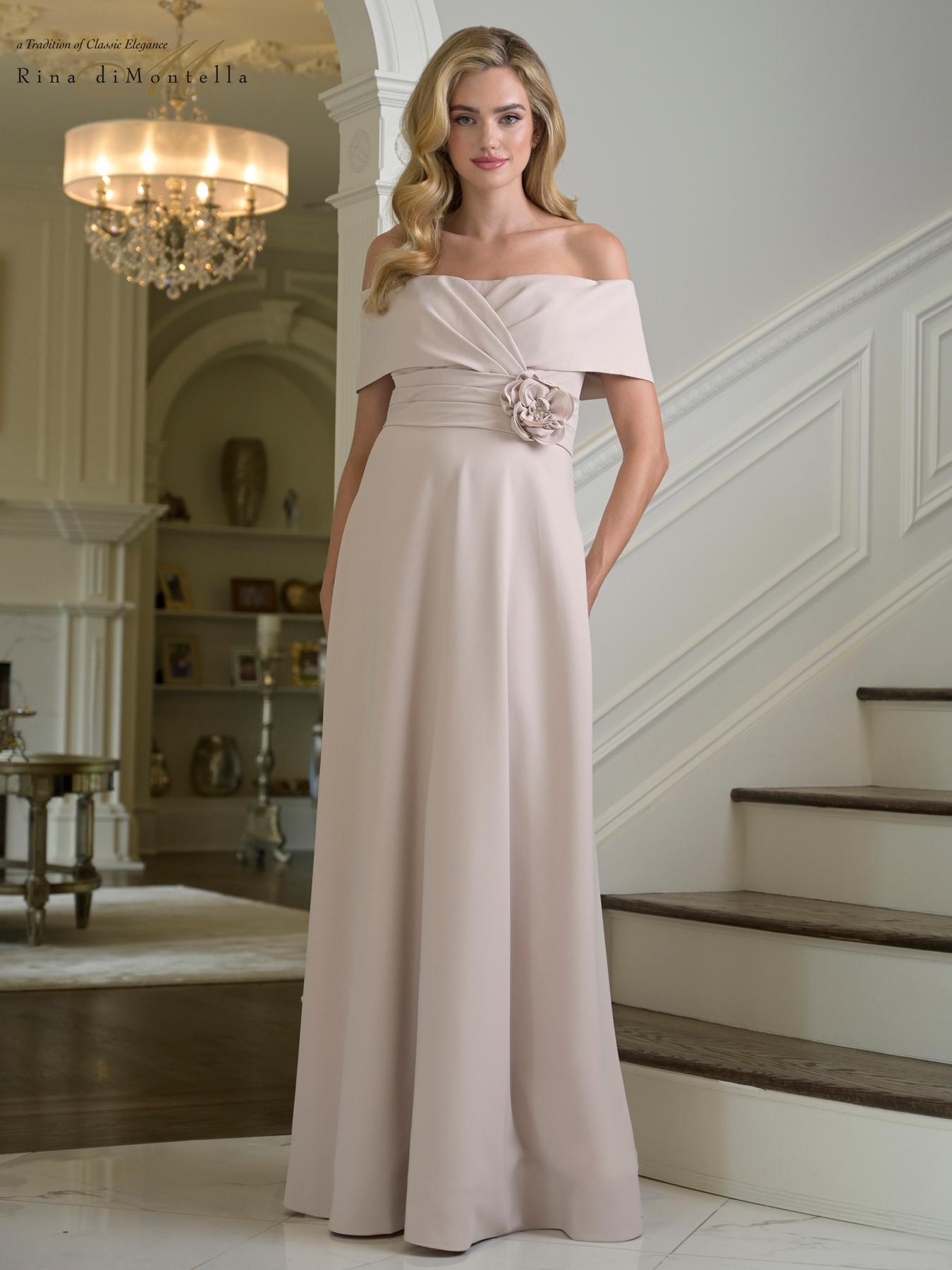Prom Dresses Long Formal Floral Prom Dress Champagne