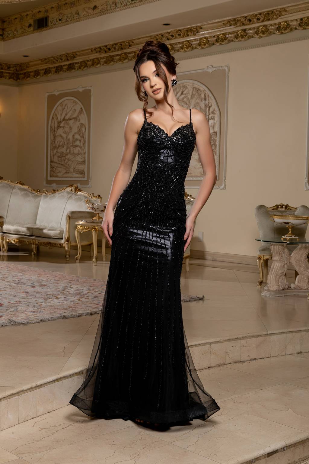 Sweetheart Floor-Length Tulle Prom Sheath Column May Queen RQ8235