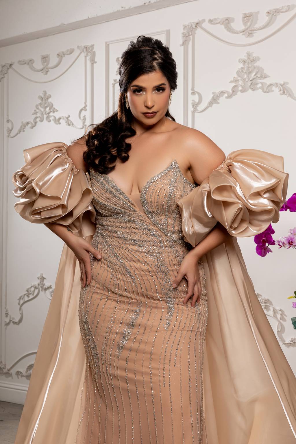 Sweetheart Floor-Length Tulle Prom Mermaid May Queen RQ8250
