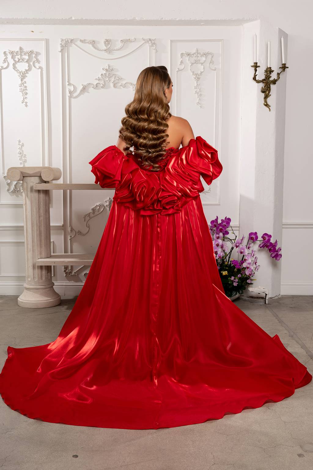Sweetheart Floor-Length Tulle Prom Mermaid May Queen RQ8250