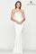 Wedding Dresses Long Simple Fitted  Lace Wedding Dress Ivory