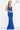 Prom Dresses Fitted Long Formal Lace Prom Dress Royal
