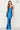 Prom Dresses Pleated Long Formal Fitted Prom Dress Coastal Blue