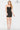 Cocktail Dresses Fitted Short Corset Homecoming Mini Cocktail Dress Black