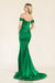 Prom Dresses Long Fitted Formal Prom Dress Emerald Green