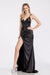 Prom Dresses Formal Prom Long Fitted Dress Black