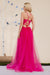 Prom Dresses Long A Line Formal Prom Gown Fuchsia