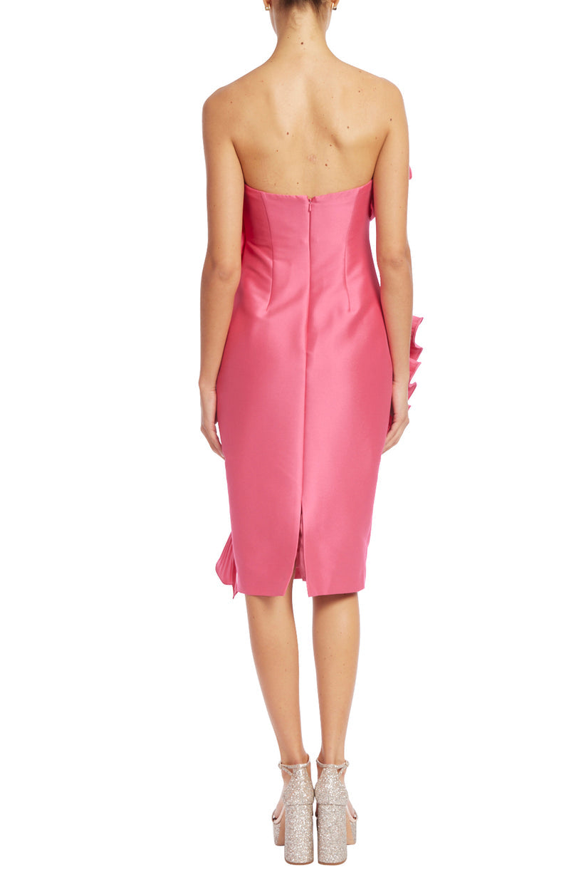 Badgley Mischka SC3940 Homecoming Pleated Cocktail Dress