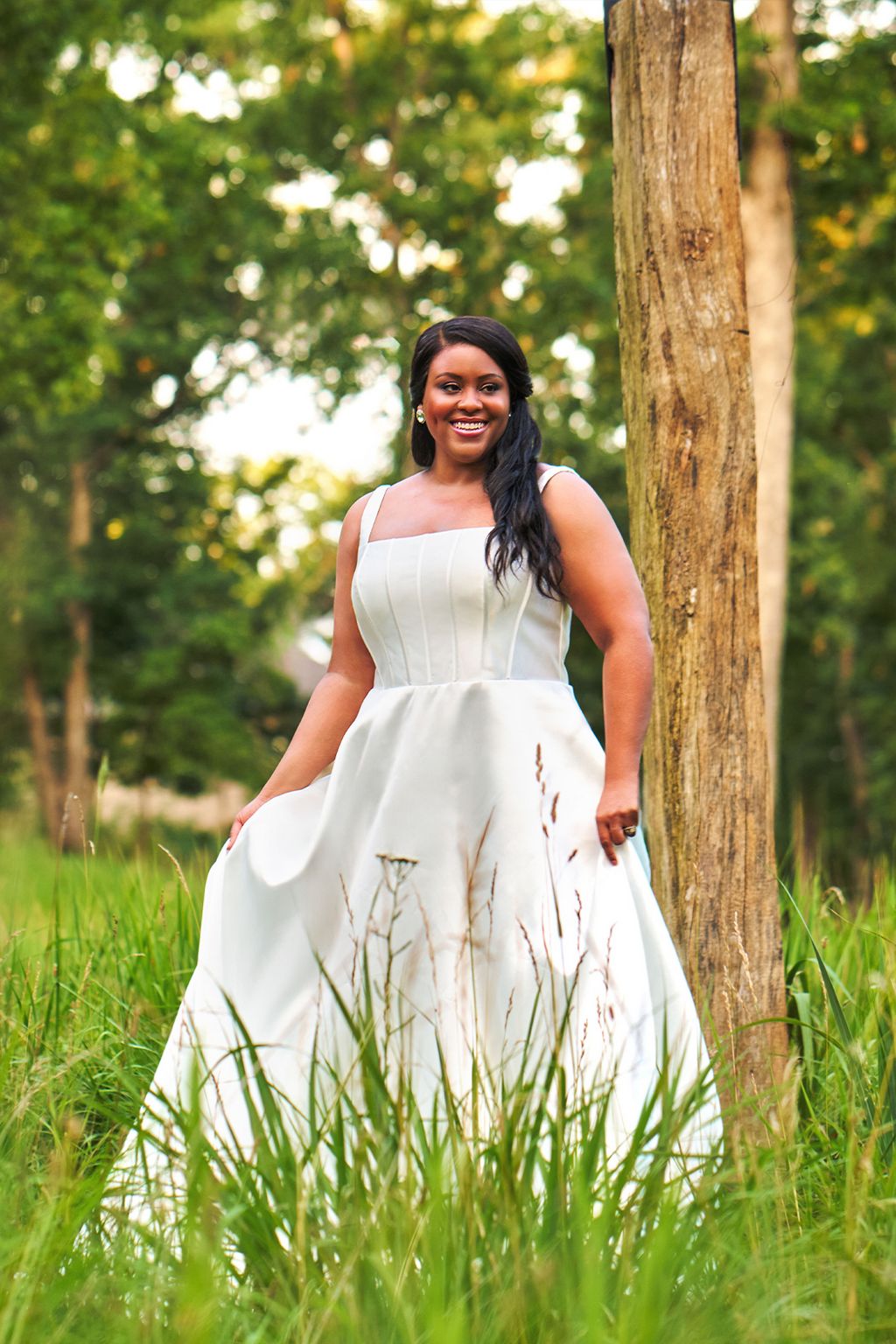 Sydneys Closet SC5334 Long Bridal Gown A Line Wedding Dress