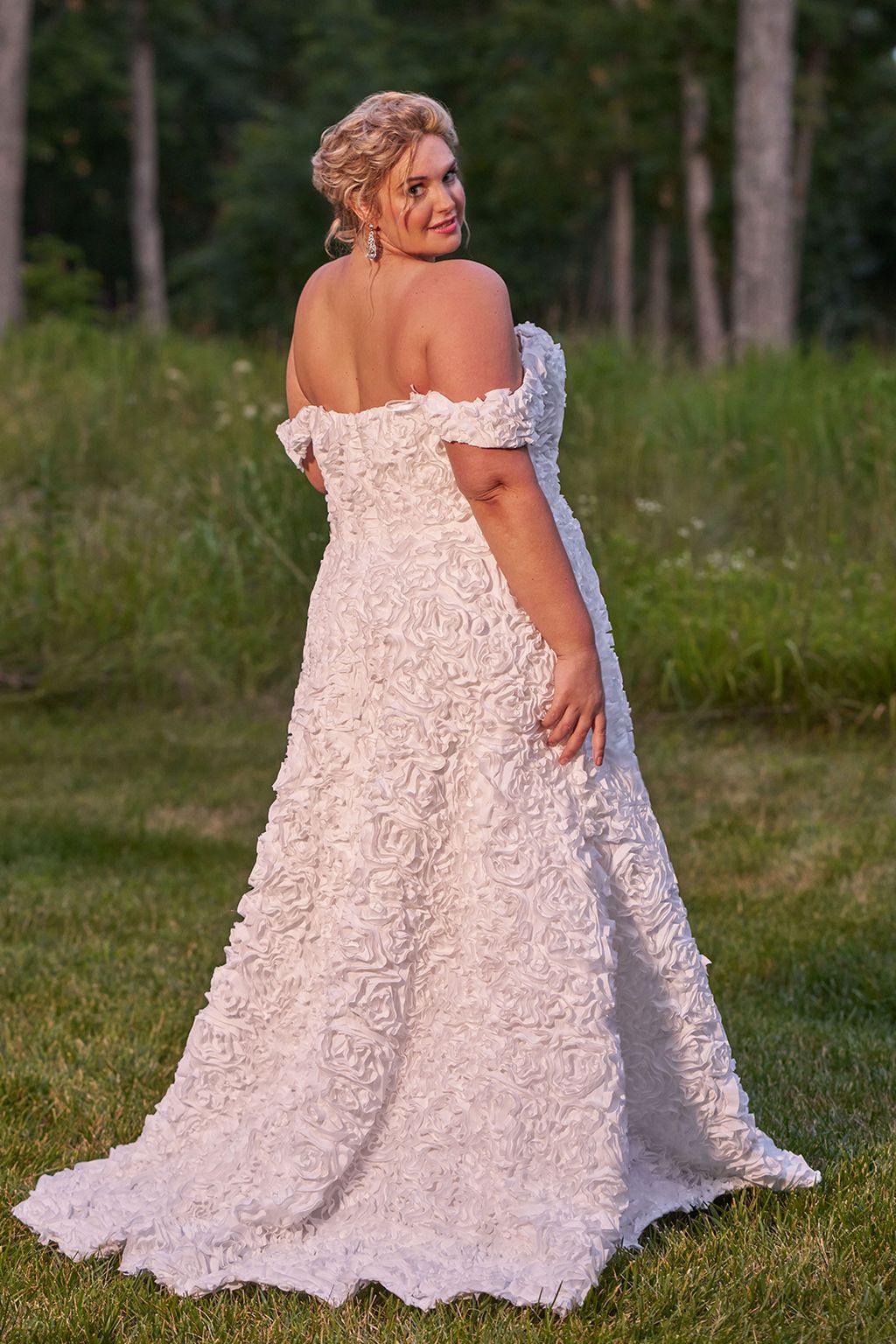 Sydneys Closet SC5354 Bridal Gown Long A Line Wedding Dress