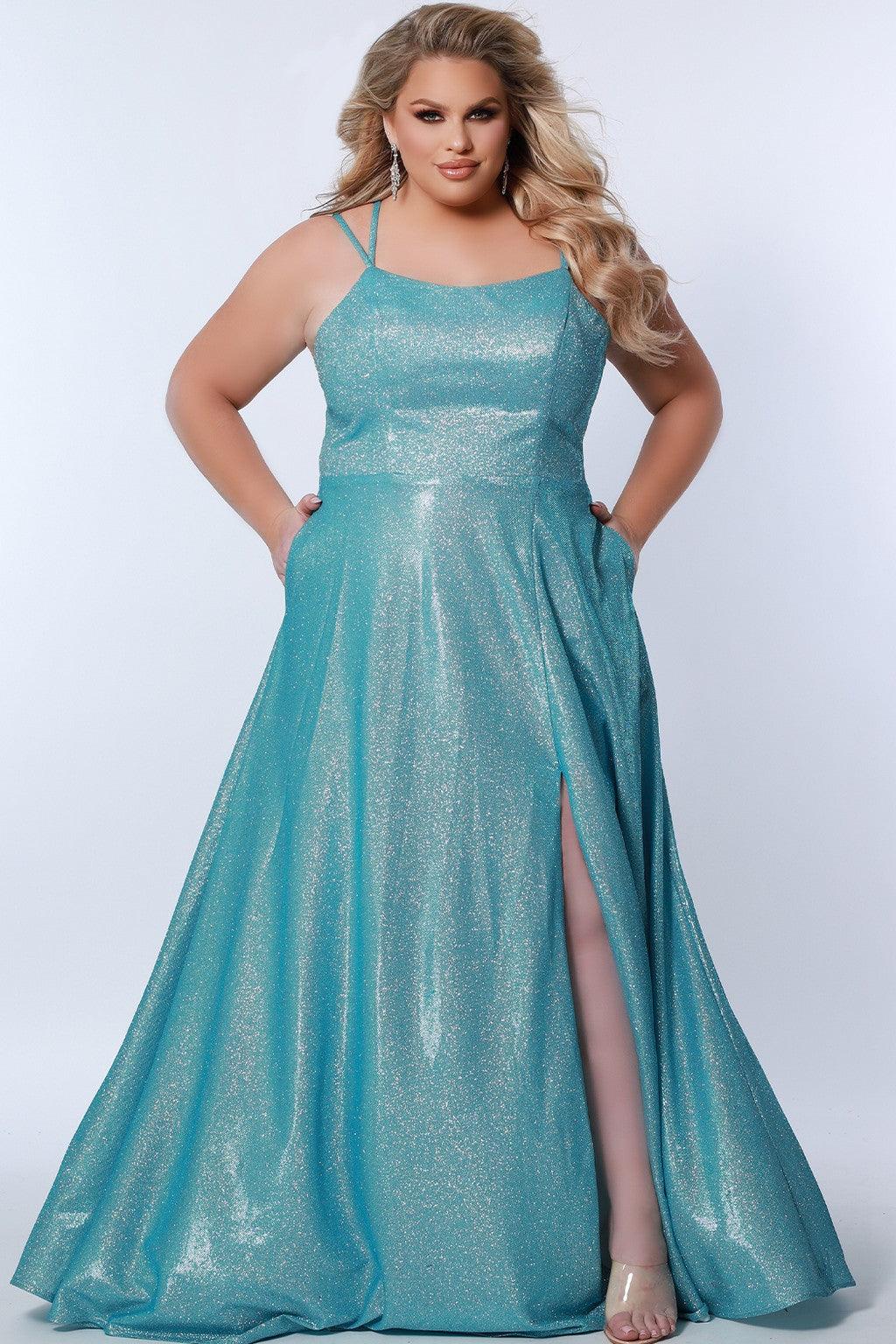 Sydneys Closet SC7349 Plus Size Long Formal Prom Dress Sale