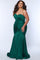 Plus Size Dresses Long Mermaid Formal Plus Size Prom Dress Forest